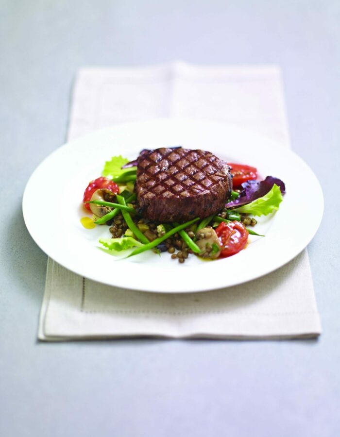 Fillet-Steak-with-Puy-Lentils-and-Tomato-Confit