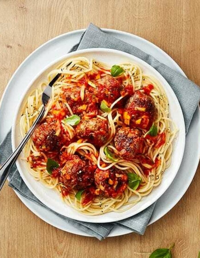 Herby-Scotch-Lamb-Meatball-Spaghetti