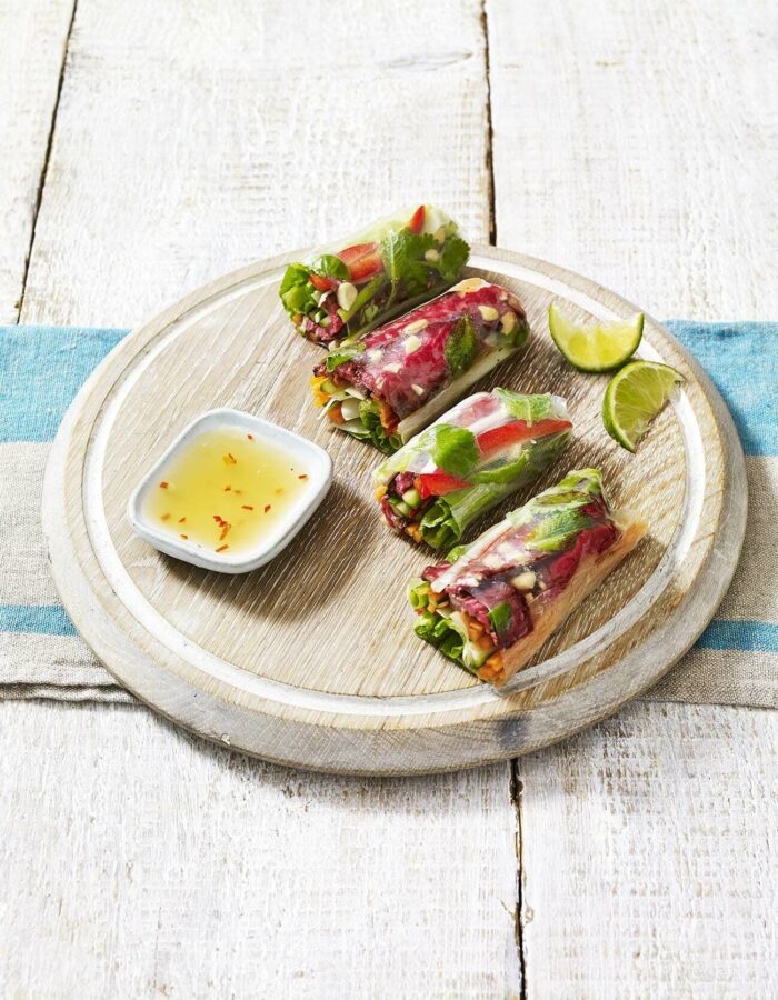 Scotch-Beef-Spring-Rolls