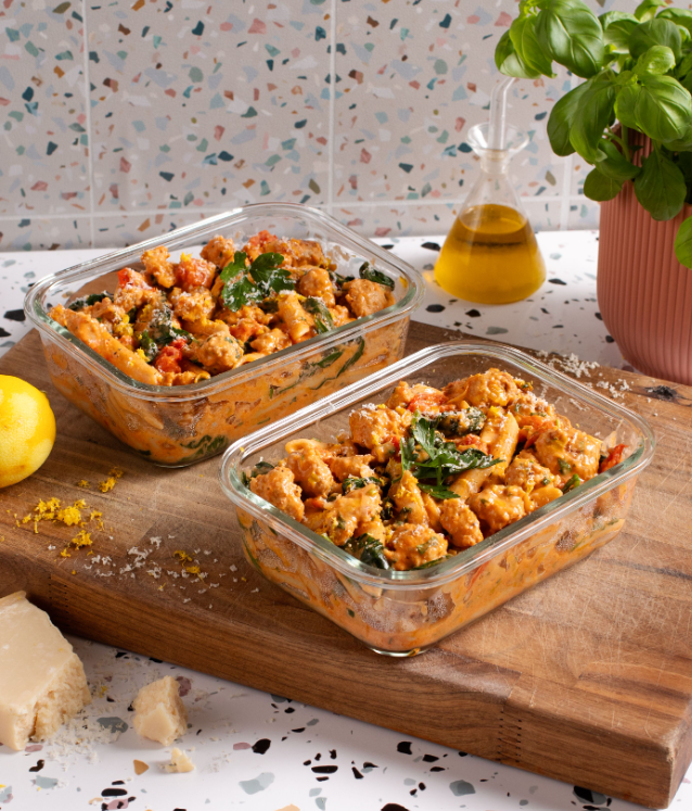 SausageLeekGochuPasta